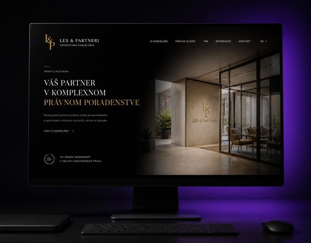 Náhľad projektu Lex & Partneri